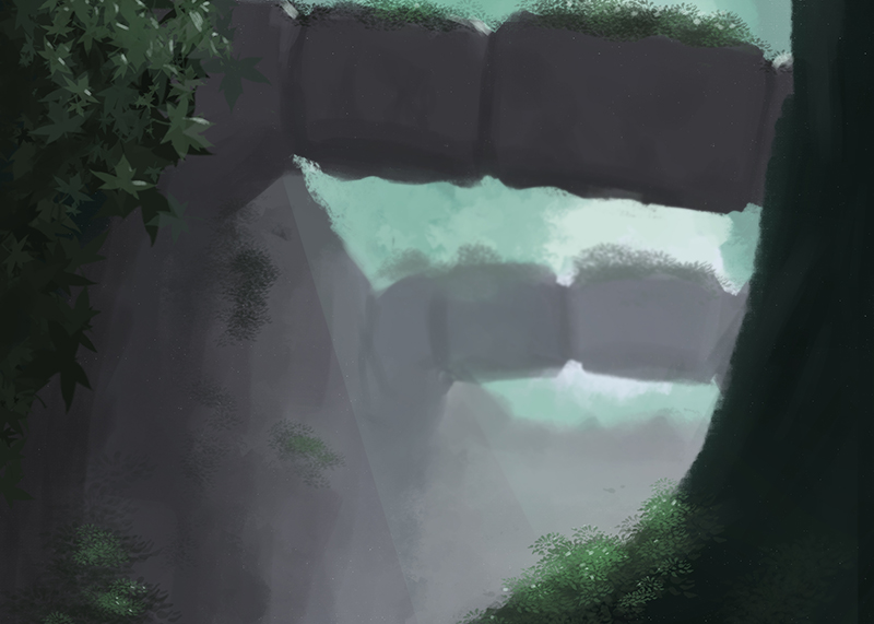 Forest and Rock Study
